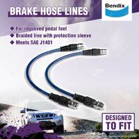 1 Set 50mm Lift Bendix Rear Ultimate 4WD Brake Hose Kit for Volkswagen Amarok 2H