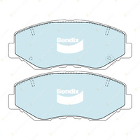 8Pcs Front + Rear Bendix 4WD Brake Pads Set for Honda CR-V RD 2.4 Vtec 118 kW