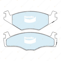 8Pcs Front + Rear Bendix Euro Brake Pads Set for Volkswagen Golf MKII 19E 1G1