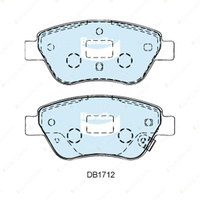 8Pcs Bendix GCT Brake Pads Set for Proton GEN 2 CM Persona Satria neo 1.6