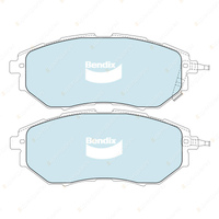 8pcs F + R Bendix ULT+ Brake Pads Set for Subaru Forester SJ Liberty B13 BP BL