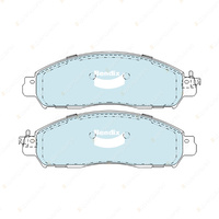 Bendix 4WD Brake Pads Shoes Set for Nissan Navara D23 2.3 2.5 TD dCi 2.7