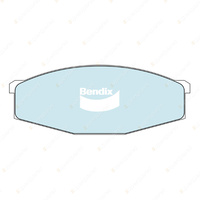 Bendix 4WD Brake Pads Shoes Set for Nissan Urvan E24 2.4 74 kW 2.7 D 62 kW