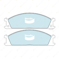 Bendix 4WD Brake Pads Shoes Set for Nissan Navara D21 2.4 76 kW 2.7 D 58 kW