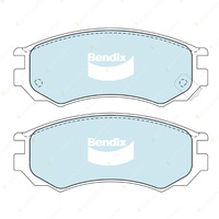 Bendix GCT Brake Pads Shoes Set for Nissan Pulsar N15 1.6 86 kW Sumitomo Disc