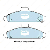 Bendix GCT Brake Pads Shoes Set for Hyundai S COUPE SLC 1.5 i 65 kW 85 kW FWD