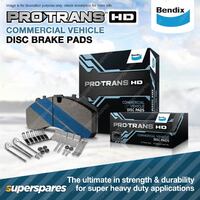 Bendix Protrans HD Front Disc Brake Pads for DAF Knorr SB7000 SN7000 CF LF XF