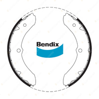 8Pcs Bendix Brake Shoes Set for Toyota Land Cruiser BJ40RV BJ42RV HJ60