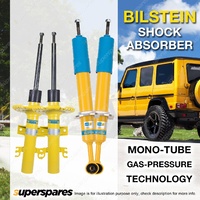 Front + Rear Bilstein Shock Absorbers Raised for Volkswagen Transporter T5 T6