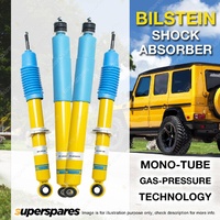 4 pcs Front + Rear Bilstein B6 Shock Absorbers for Isuzu MU-X 2014-ON