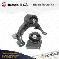 Front + Rear Engine Mount Kit for Dodge Journey JC 3.6L V6 ERB 1/12-On Auto