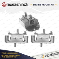 Front + Rear Engine Mount Kit for Ford Courier PC PD PE PG 2.0L 2.2L 2.5L 2.6L