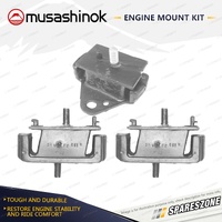 Front + Rear Engine Mount Kit for Ford Econovan JG 2.0L 4Cyl 2WD FE 5/97-2/03