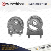 Front + Rear Engine Mount Kit for Ford Festiva WB WD WF 1.3L 1.5L 4Cyl B3 B5