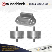 Front + Rear Engine Mount Kit for Ford Cortina TC TD 4E TF 1.6L 2.0L 4Cyl Manual