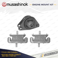 Front + Rear Engine Mount Kit for Ford Econovan E1800 JH 1.8L 4Cyl 2WD 84-06