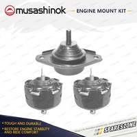 Front + Rear Engine Mount Kit for Ford Fairlane NF NL Falcon AU EF EL XH LTD