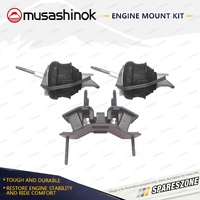 Front + Rear Engine Mount Kit for Ford Falcon FG XT XR6 XR6T & F6 5 Spd Auto