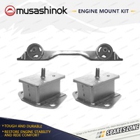 Front + Rear Engine Mount Kit for Mitsubishi L400 Express WA 3.0L 4Cyl 2WD 6G72