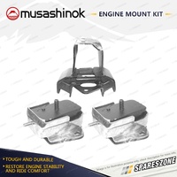 Front + Rear Engine Mount Kit for Mitsubishi Challenger PA - Rear Height 155mm