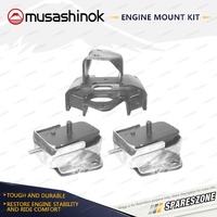 Front + Rear Engine Mount Kit for Mitsubishi Challenger PA 3.0L V6 4WD 6G72 Man.