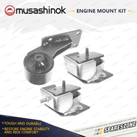 Front + Rear Engine Mount Kit for Mitsubishi Delica Spacegear Starwagon SF SG SH