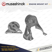 Front + Rear Engine Mount Kit for Mitsubishi Airtrek CU2W 2.0L 4Cyl & Turbo FWD