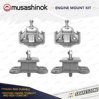 Front + Rear Engine Mount Kit for Nissan Patrol GQ 4.2L 6Cyl TB42E TB42S TD42