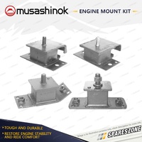 Front + Rear Engine Mount Kit for Nissan Patrol MQ 3.3 4.0L 6Cyl SD33 P I6 P40