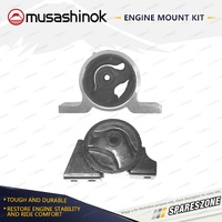 Front + Rear Engine Mount Kit for Nissan Pulsar N16 Sentra B15 1.6L 1.8L 99-06