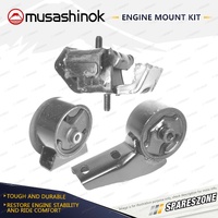 Front + Rear Engine Mount Kit for Suzuki Swift SF310 993cc 3Cyl G10A 89-95 Auto