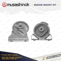 Front + Rear Engine Mount Kit for Toyota Celica ST163R ST184R 1.8L 2.2L 88-94