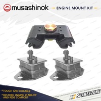 Front + Rear Engine Mount Kit for Toyota 4 Runner YN63R 2.2L 4Cyl 4WD 4YC 84-89