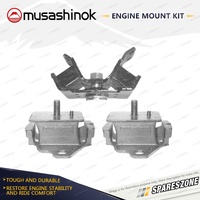 Front + Rear Engine Mount Kit for Toyota 4 Runner VZN130 Hilux Surf VZN130 Man.