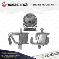 Front + Rear Engine Mount Kit for Toyota Townace KR42 1.8L 4Cyl Carby 7KC 97-98