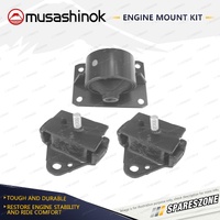 Front + Rear Engine Mount Kit for Toyota Hiace KDH200 205 220 222 KDH201 221 223