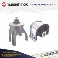 Front + Rear Engine Mount Kit for Volkswagen Transporter T5 1.9 2.0L 4Cyl Manual