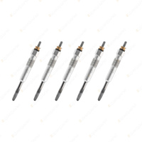 5 x Bosch Glow Plugs for Ssangyong Rexton RX270 II RX270 Y200 2.7L I5 04-17