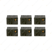 6 x Bosch Glow Plug Relays for Peugeot 407 6C 6D SW 6E 2.7L HDi 2005-2009