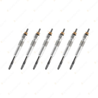 6 x Bosch Glow Plugs for Nissan Patrol Civilian Cmilian Safari Y60 4.2L I6 87-99