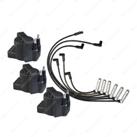 Bosch 3 Ignition Coils+Lead Kit for Holden Commodore VT VS WH Caprice Statesman