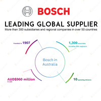 Bosch Ignition Leads for Holden Jackaroo L1 UBS17 Rodeo TF TFR17 TFS17 2.6L