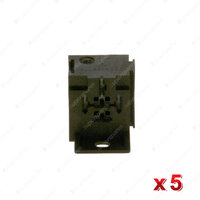 5 x Bosch Relay Sockets 3334485008 - Length 36mm Width 30mm Height 24mm