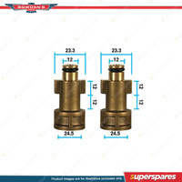 2 x Bowden's Own Snow Blow Cannon Bosch Adapters - Pressure Washers