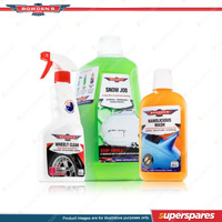 1 x Bowden's Own Wipeout Windscreen Additive Super Concentrated Cleaner 1L