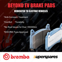 4x Rear Brembo Beyond EV Disc Brake Pads for Tesla Model 3 5YJ3 Model Y 5YJY