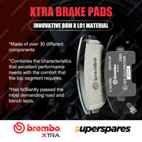 4 Front Brembo Xtra Brake Pads for BMW 1 Ser E81 E82 E87 E88 3 E90 E91 E92 E93