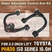 Upper Adjustable Camber Control Arm Kit for Lift Up 3" for Prado 150 Series