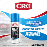 1 x CRC Zinc It 350g Aerosol Galvanic Rust Protective Corrosion Protection