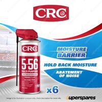 6 x CRC 5-56 Multi Purpose Permastraw 270G Seal Dampproof Start Wet Engine